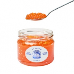 Красная икра форели мороженая Laplandia Fish 250 г, стекл.банка