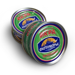 Красная икра кеты Охотоморье (130 гр.)