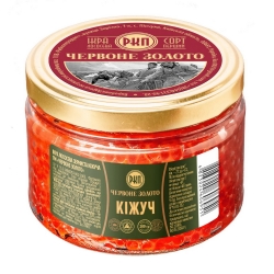 Красная икра кижуча премиум Красное Золото, 200г