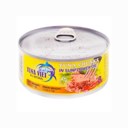 Тунец в подсолнечном масле ж/б Tuna Viet (160 г)