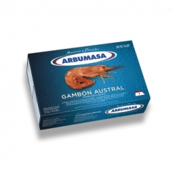 Креветка аргентинская без головы 30-55 С1 Arbumasa (2 кг)