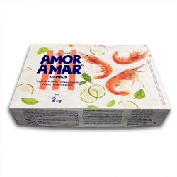 Креветка аргентинская без головы 30-55 С1 Amor Amar (2 кг)