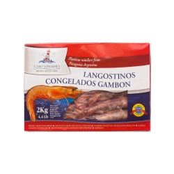 Креветка аргентинская с головой 10-20 L1 Cabo Virgenes (2 кг)