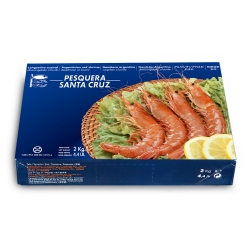 Креветка аргентинская с головой 10-20 L1 Pesquera Santa Cruz (2 кг)