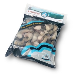 Креветка тигровая без головы 16-20  (1 кг) Polar