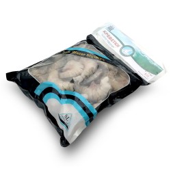 Креветка тигровая без головы с/м 8-12 (1 кг) Polar 