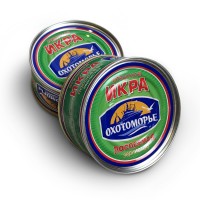Красная икра кеты Охотоморье (130 гр.)