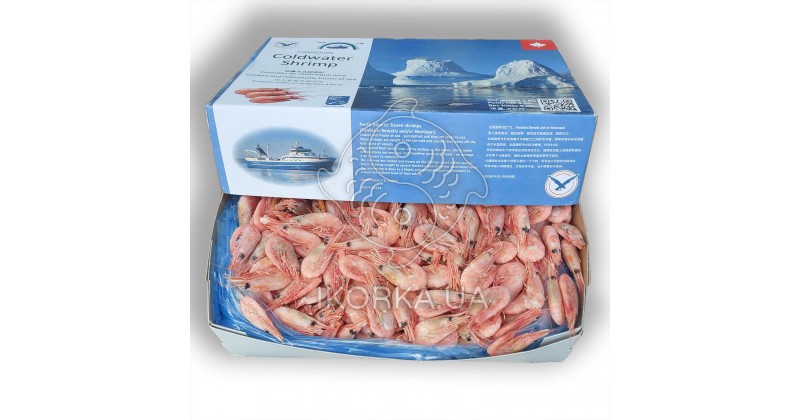 Креветка атлантическая 90-120 Labrador Fishermen's Union Shrimp (5 кг)