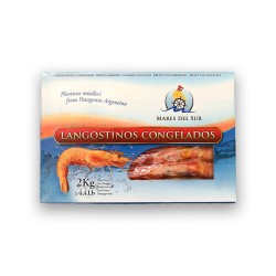 Креветка аргентинская с головой 10-20 L1 Mares del Sur (2 кг)
