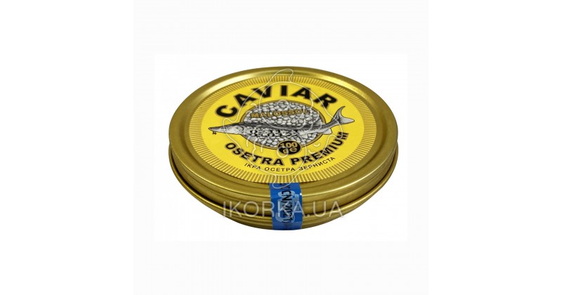 Икра черная осетра CAVIAR MALOSSOL PREMIUM, 100 г