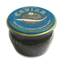 Икра черная русского осетра (270 г) стекло