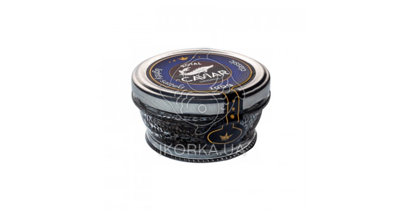Икра черная стерляди ROYAL CAVIAR - CLASSIC 100 г