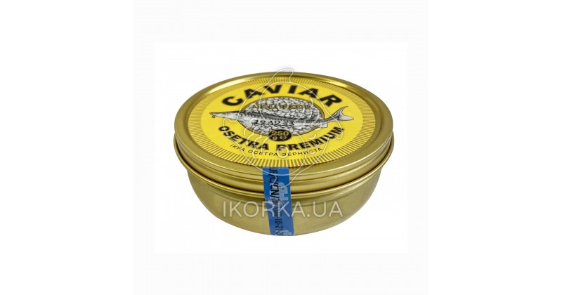Икра черная осетра CAVIAR MALOSSOL PREMIUM, 250 г