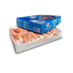 Креветка аргентинская без головы 40-55 Pescapuerta (2 кг)