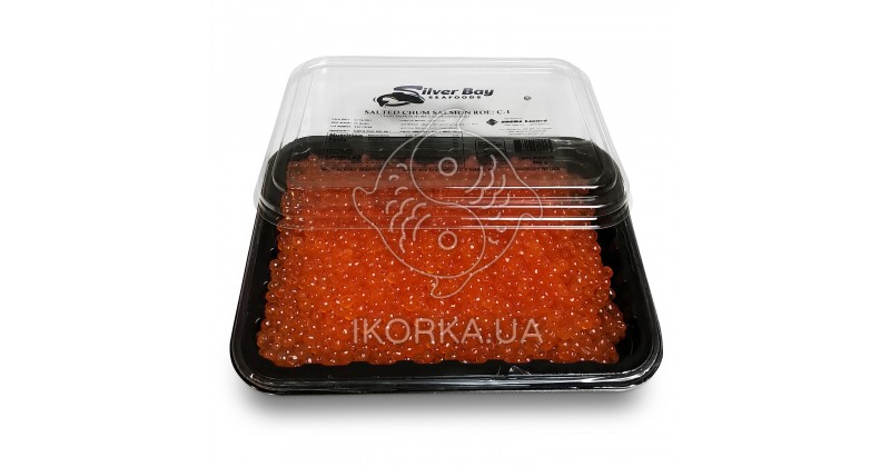 Красная икра кеты Silver Bay C-1 (500г)