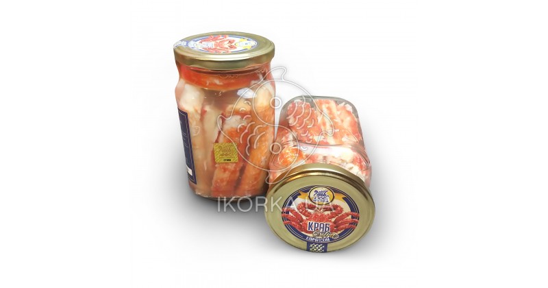 Краб камчатский натуральный (700 гр.) Дары Севера