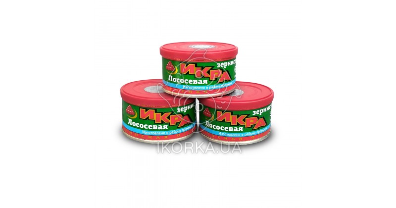Красная икра кеты СИК (140 гр.)