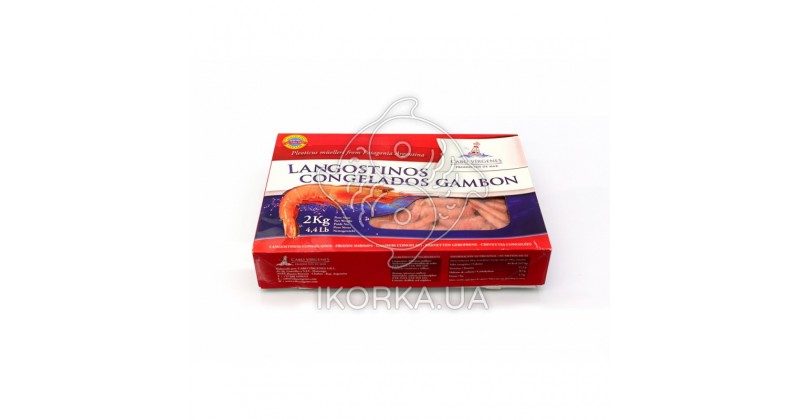 Креветка аргентинская без головы 30-55 С1 Cabo Virgenes (2 кг)