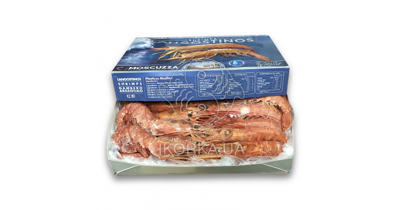 Креветка аргентинская с головой 10-20 L1 Moscuzza (2 кг)