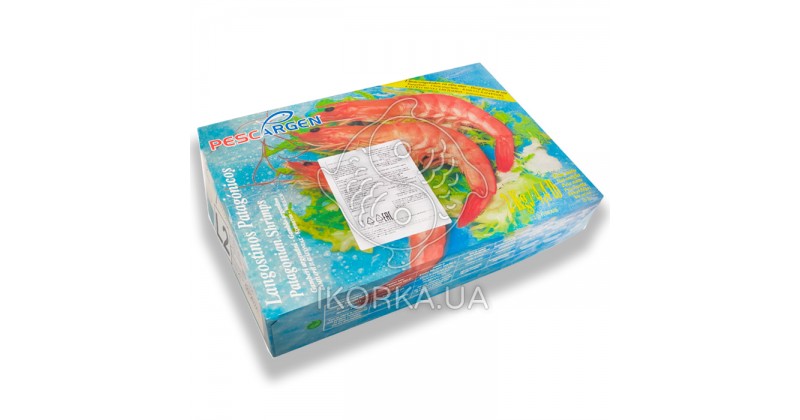 Креветка аргентинская с головой 10-20 L1 Pescargen (2 кг)