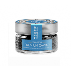 Икра черная сибирского осетра NOBLE CAVIAR, 170 г, стекло