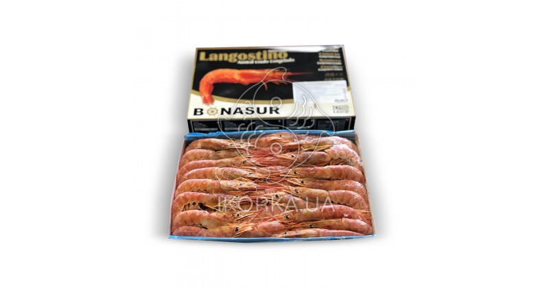Креветка аргентинская с головой 31-40 L3 Bonasur (2 кг)