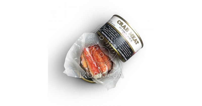 Мясо краба в собственном соку CHATKA ж/б (240 гр)